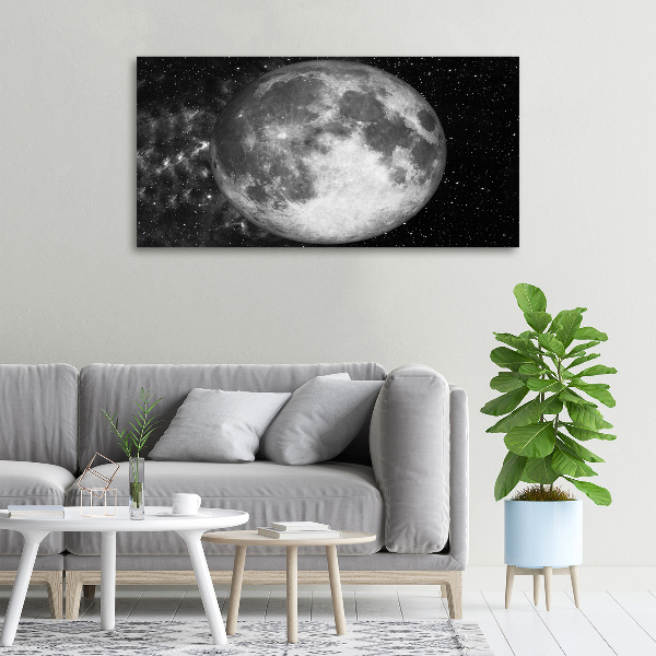 Canvas wall art Moon