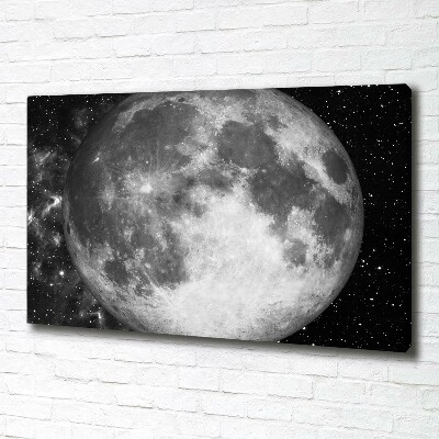 Canvas wall art Moon