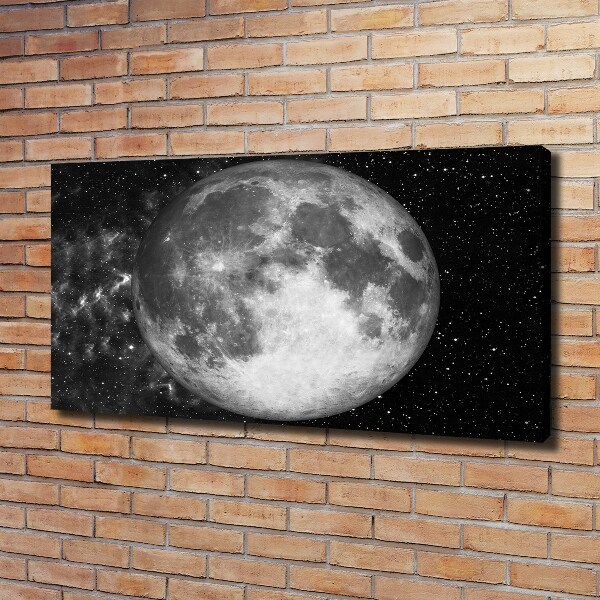 Canvas wall art Moon