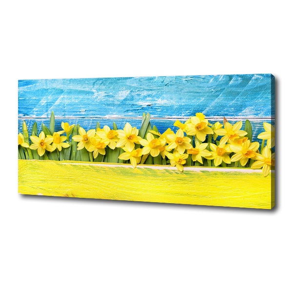 Canvas wall art Daffodil