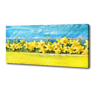 Canvas wall art Daffodil