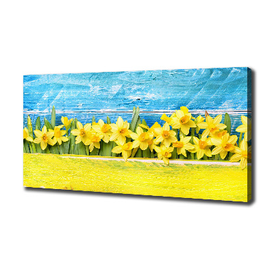 Canvas wall art Daffodil