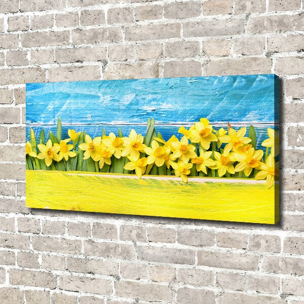 Canvas wall art Daffodil