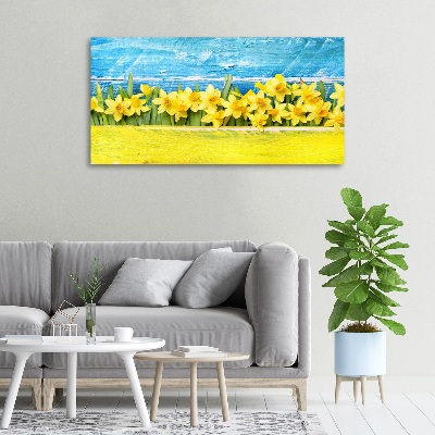 Canvas wall art Daffodil