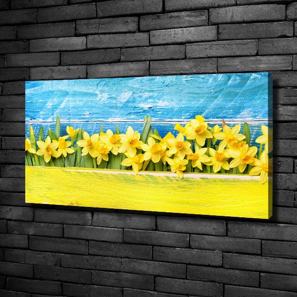 Canvas wall art Daffodil