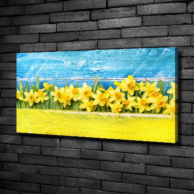 Canvas wall art Daffodil