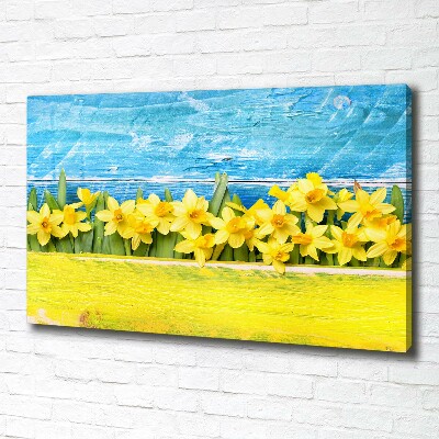 Canvas wall art Daffodil