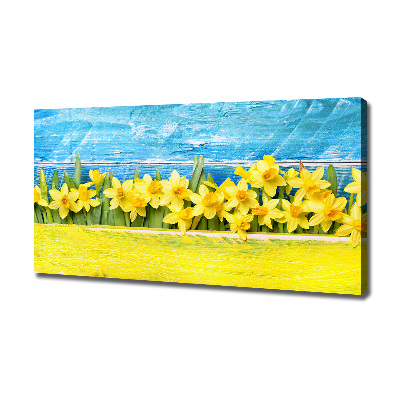 Canvas wall art Daffodil