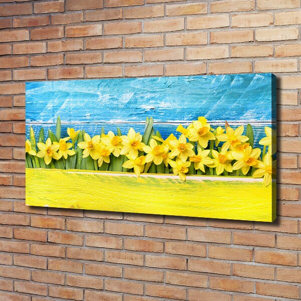 Canvas wall art Daffodil