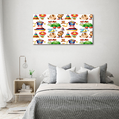 Canvas wall art Toys