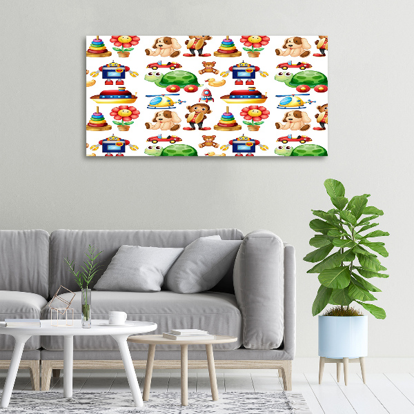 Canvas wall art Toys