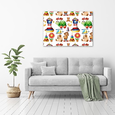 Canvas wall art Toys