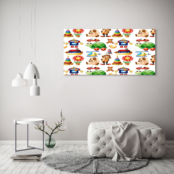 Canvas wall art Toys