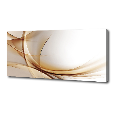 Canvas wall art Wave abstraction