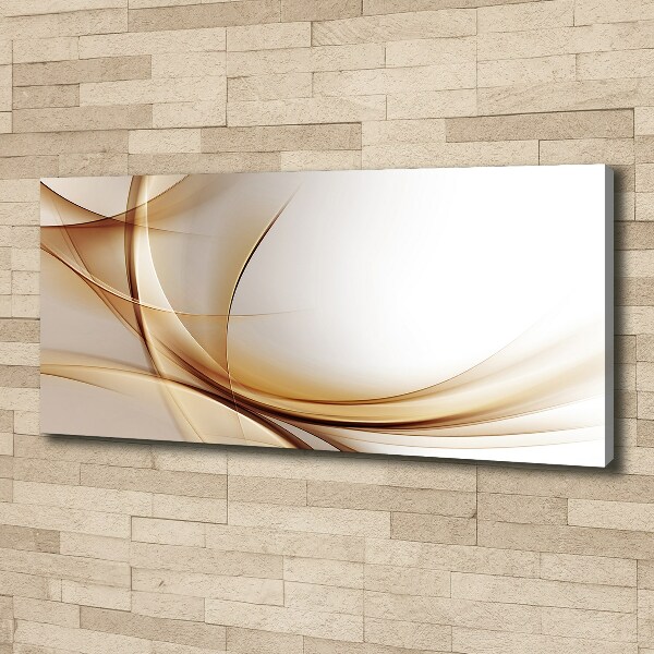 Canvas wall art Wave abstraction