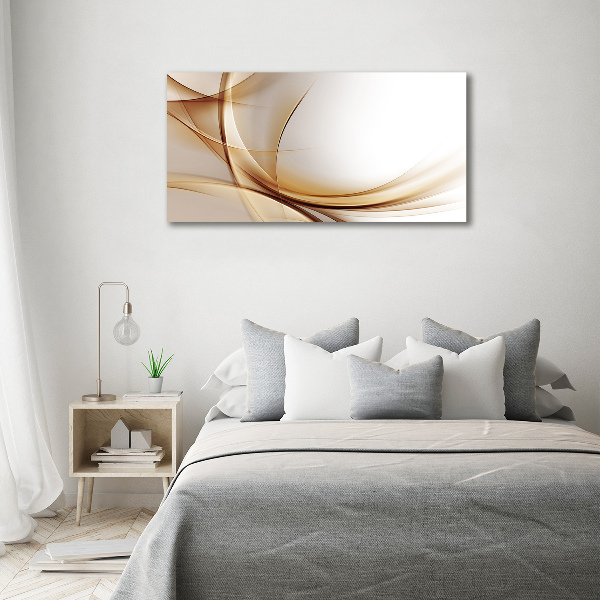 Canvas wall art Wave abstraction