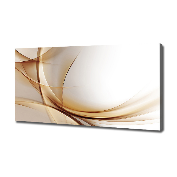 Canvas wall art Wave abstraction