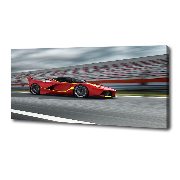 Canvas wall art Sports car