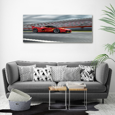 Canvas wall art Sports car