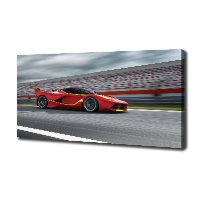 Canvas wall art Sports car