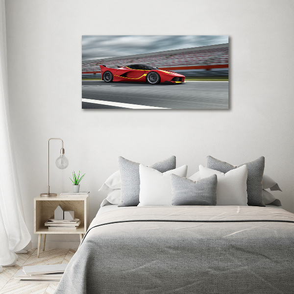 Canvas wall art Sports car