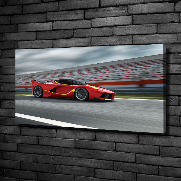 Canvas wall art Sports car