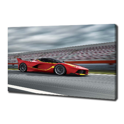 Canvas wall art Sports car