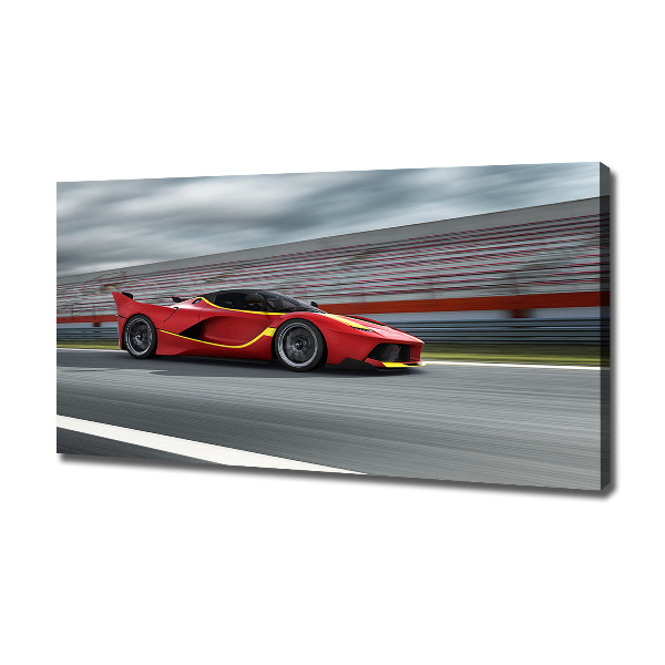 Canvas wall art Sports car