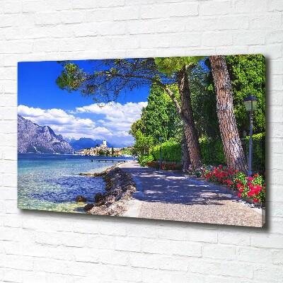 Canvas wall art Northern Italy