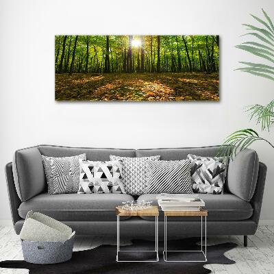 Canvas wall art Forest