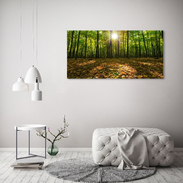 Canvas wall art Forest