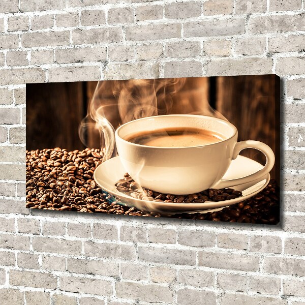 Canvas wall art Aromatic coffee