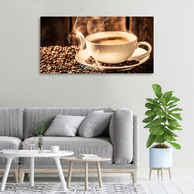 Canvas wall art Aromatic coffee