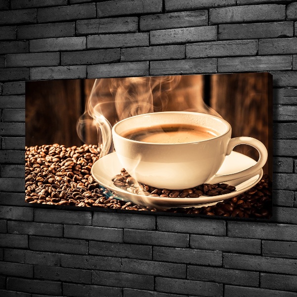 Canvas wall art Aromatic coffee