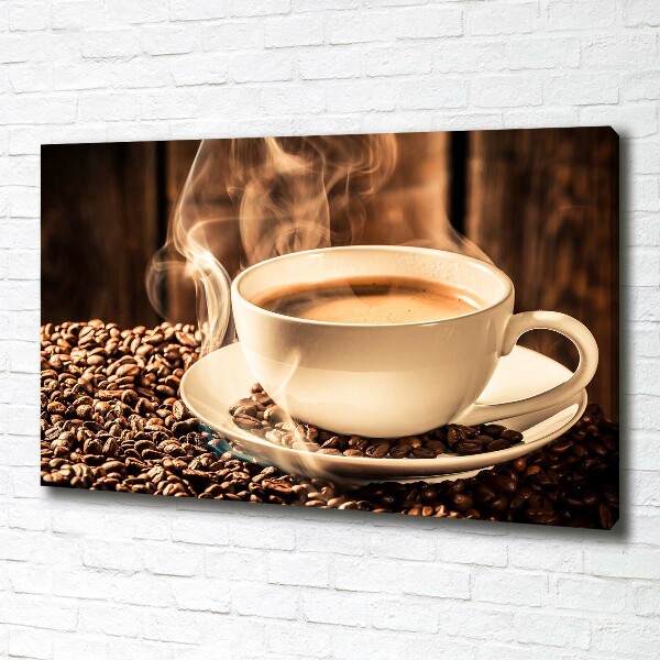 Canvas wall art Aromatic coffee