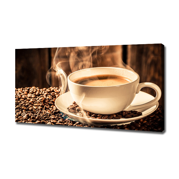 Canvas wall art Aromatic coffee