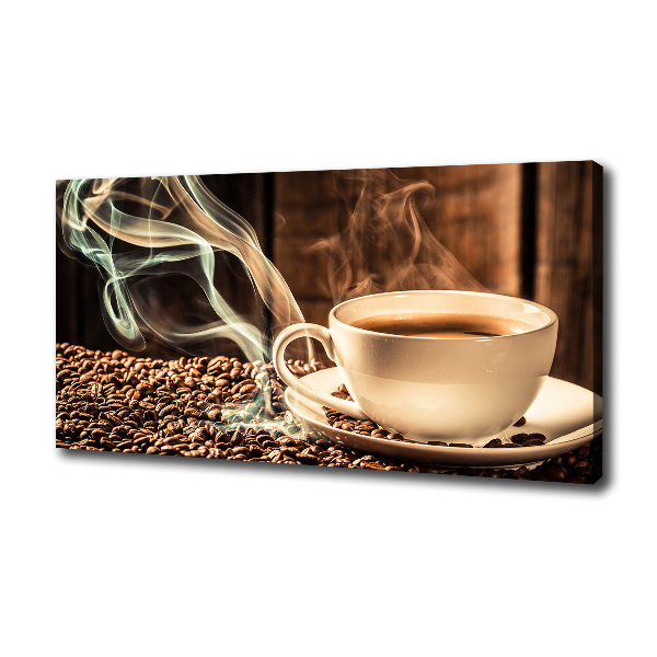 Canvas wall art Aromatic coffee