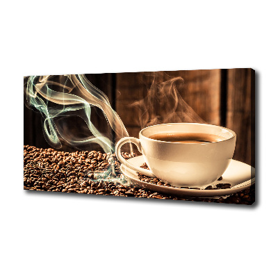 Canvas wall art Aromatic coffee