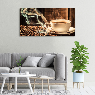 Canvas wall art Aromatic coffee