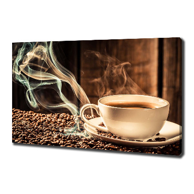 Canvas wall art Aromatic coffee