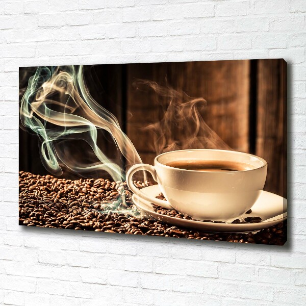 Canvas wall art Aromatic coffee