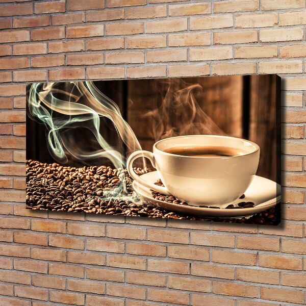 Canvas wall art Aromatic coffee