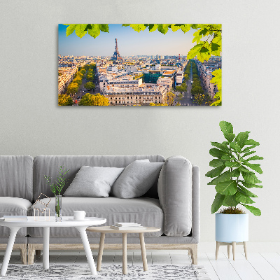 Canvas wall art Paris