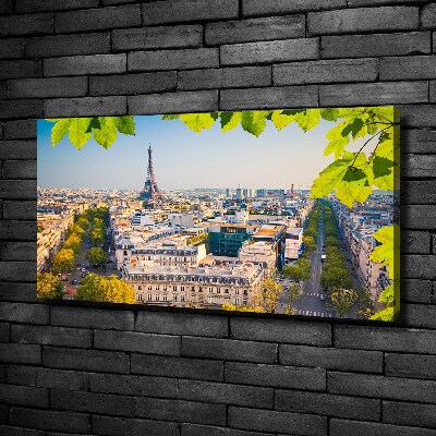 Canvas wall art Paris