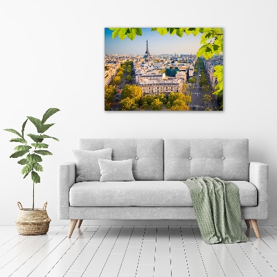 Canvas wall art Paris