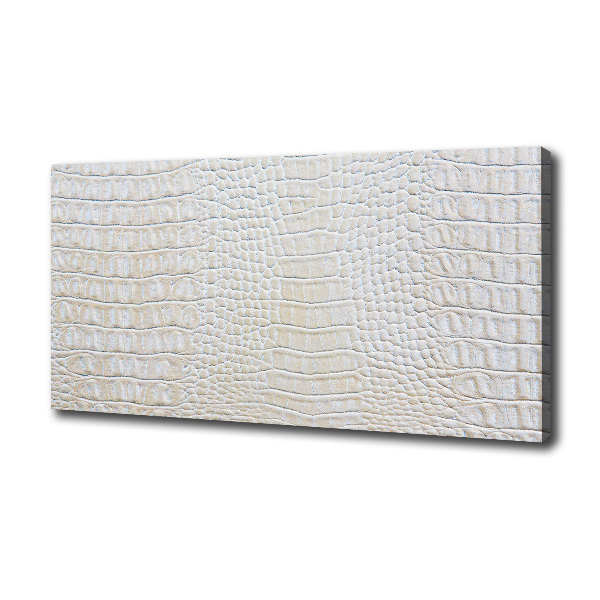 Canvas wall art Crocodile skin