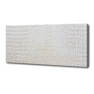 Canvas wall art Crocodile skin