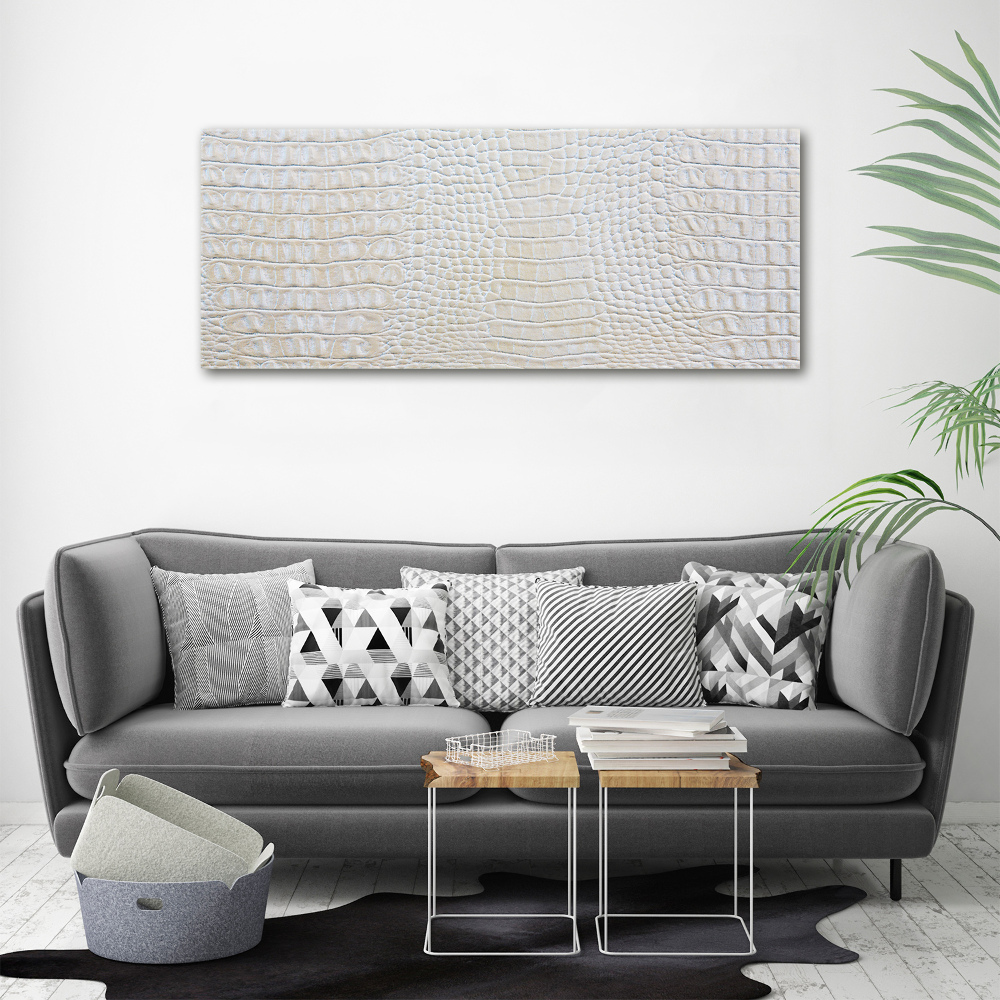 Canvas wall art Crocodile skin