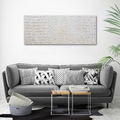 Canvas wall art Crocodile skin