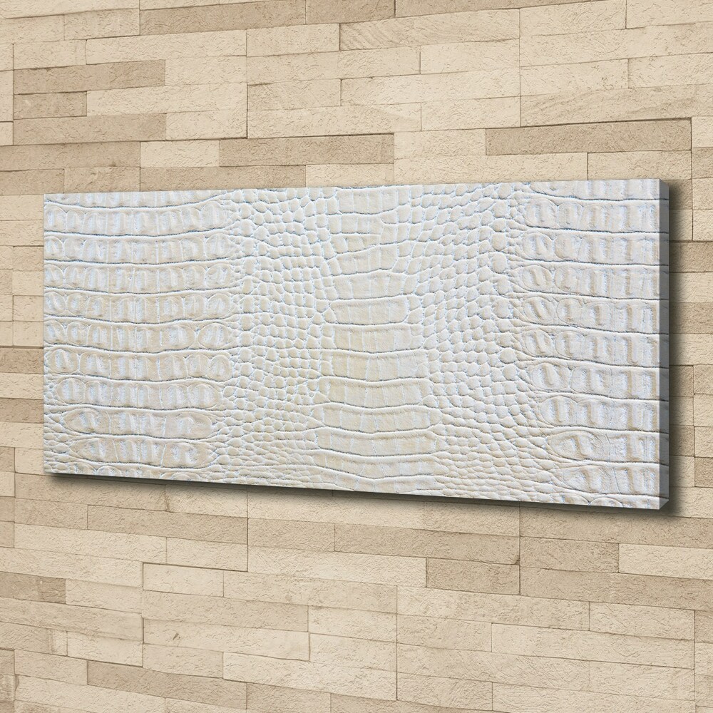 Canvas wall art Crocodile skin